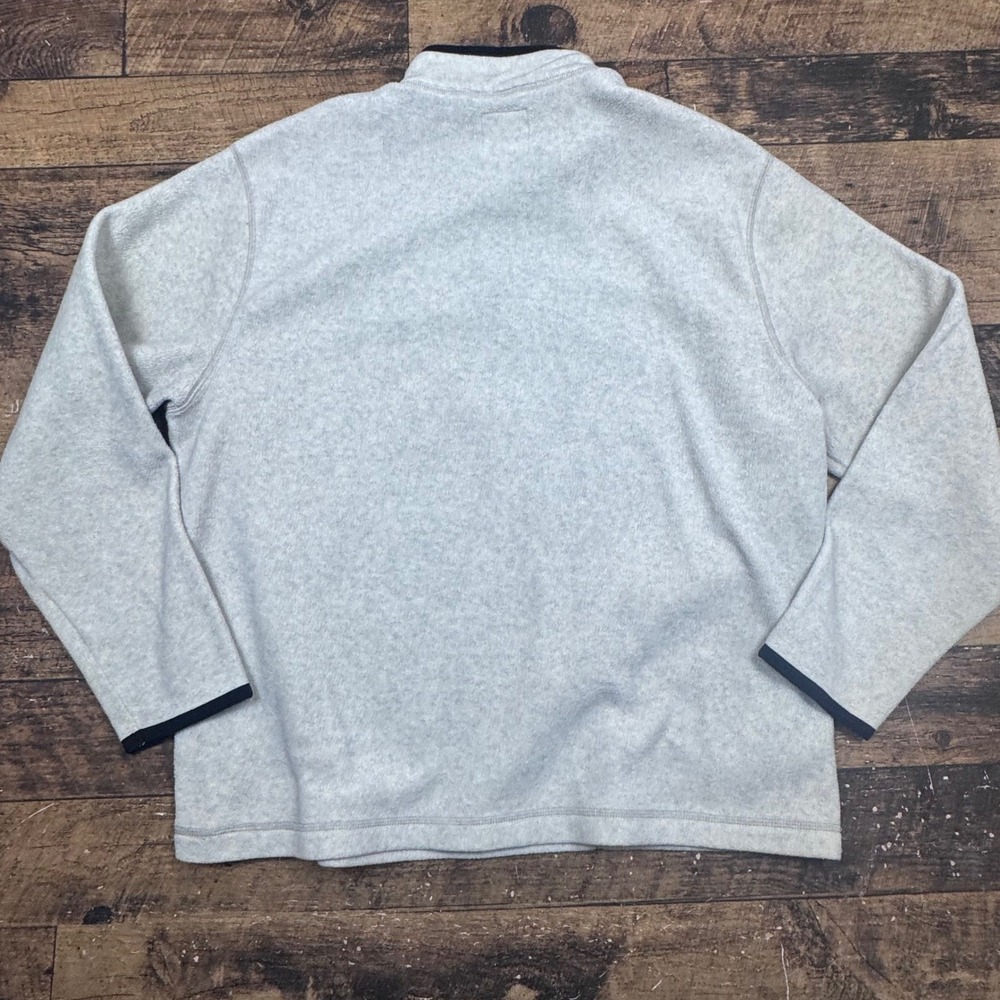 Old Navy Classic Fleece Pullover Sweatshirt Gray XXL Logo Spell Out - Picture 8 of 8